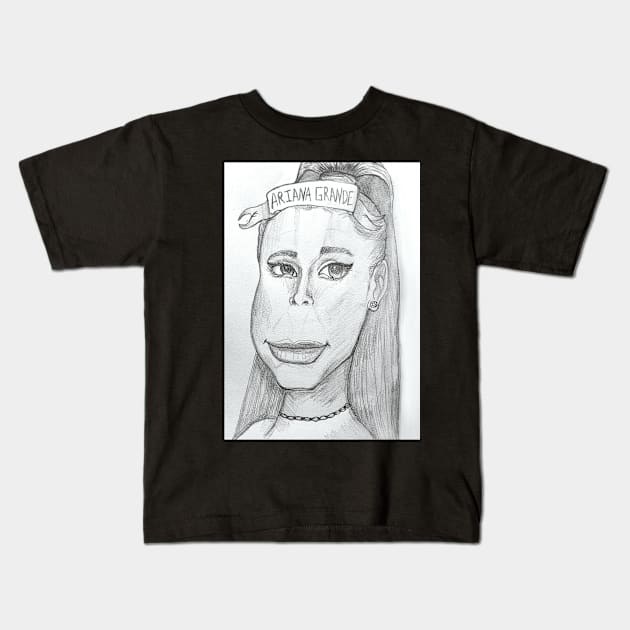 Primal Ariana Kids T-Shirt by Rubber Cowboy Vampire